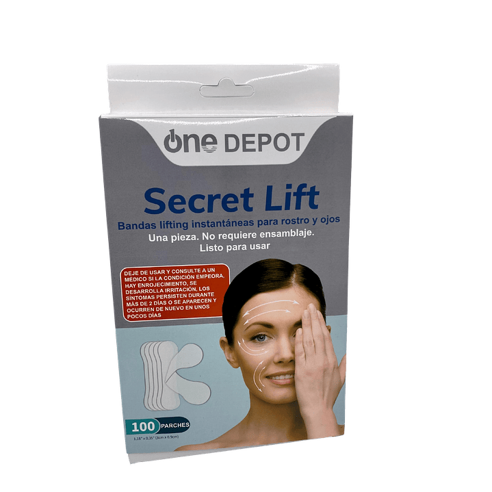 Parches Secret Lift 100 u 1