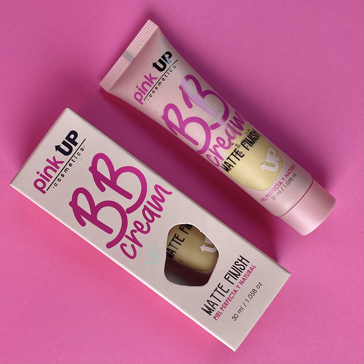 BB Cream Matte Finish Pink UP 1