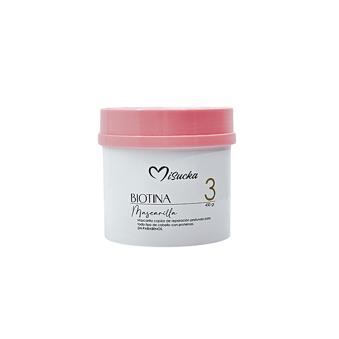 Mascarilla Capilar Biotina