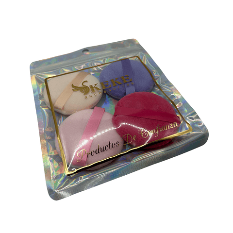 Set de 4 Esponjitas para Maquillaje