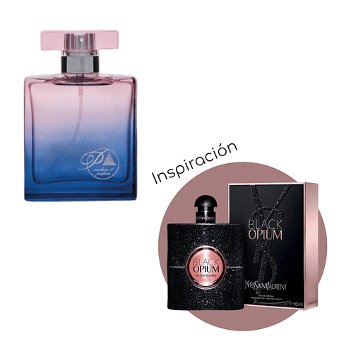 F12 Inspirado en "Black Opium" de Ives Sant Laurent