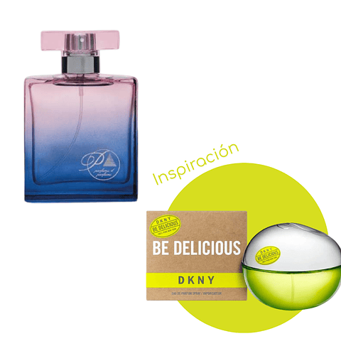 F27 Inspirado en "Be Delicious" de DKNY