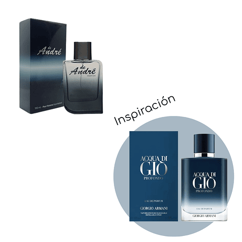 H20 Dupe "Aqcua D'Gio Profondo" de Giorgio Armani
