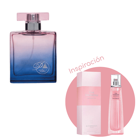 F63  Inspirado en "Live Irresistible" de Givenchy