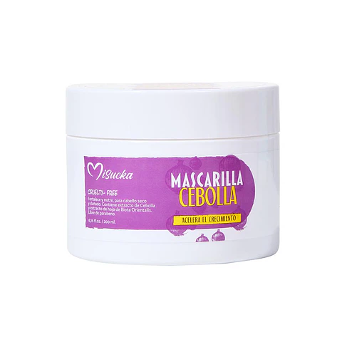 Mascarilla de Cebolla - Acelera el crecimiento 