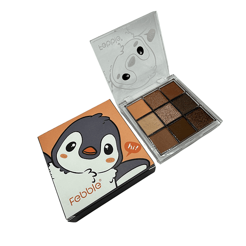 Sombras tonos Café 9 colores