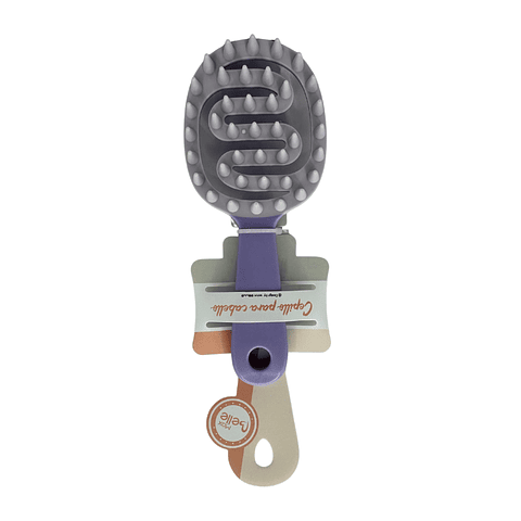 Cepillo Masajeador Cuero Cabelludo con Mango