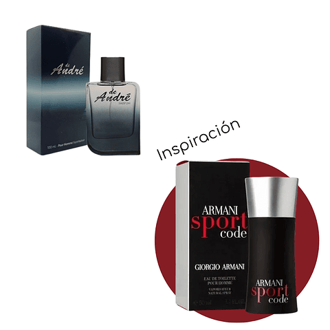 H08 Dupe "Armani Code Sport" de Giorgio armani