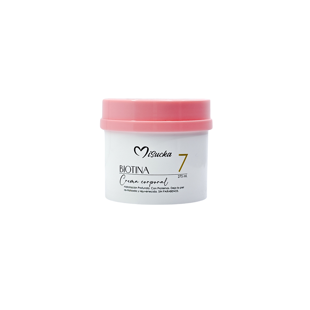 Crema corporal Biotina