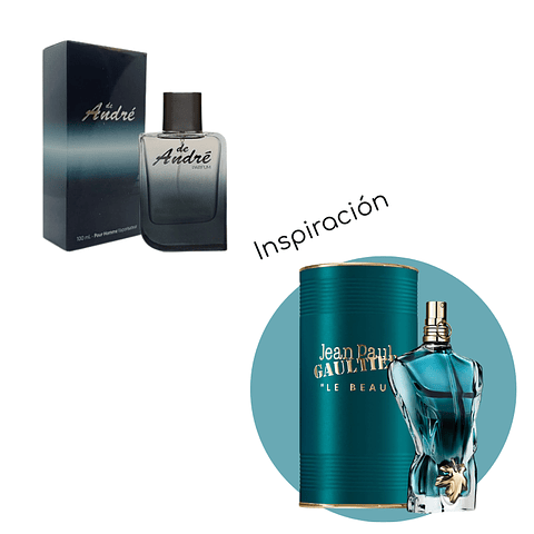 H33 Inspirado en "Le Bleu" de J.P. Gaultier