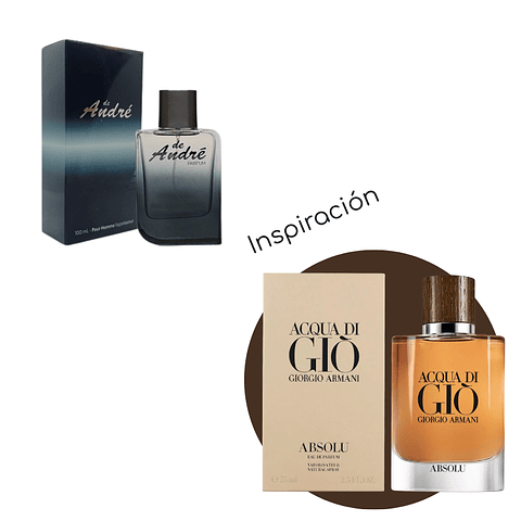 H37 Inspirado en "Acqua Di Gio Absolu" de Giorgio Armani