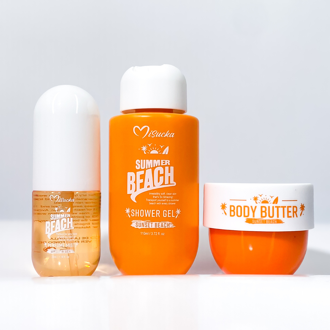 Set Summer Beach Sunset 2