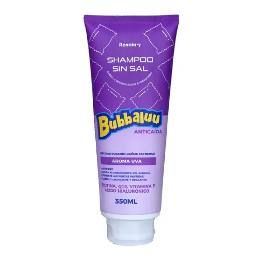 Shampoo Bubbaluu Uva - Anticaída 1