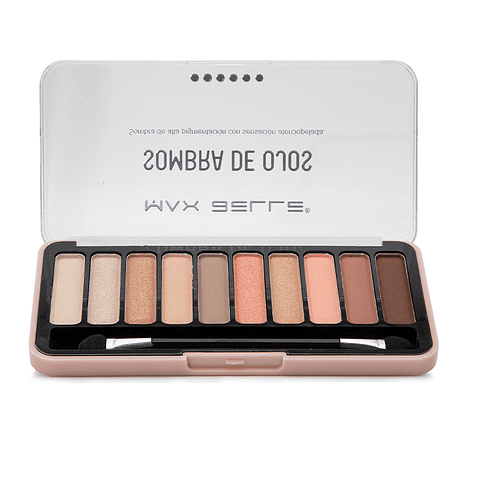 Paleta Sombras 12 colores Tonos Tierra