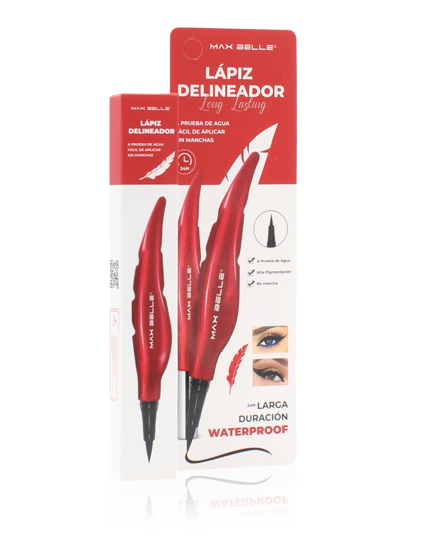 Delineador Plumón 24 horas Waterproof