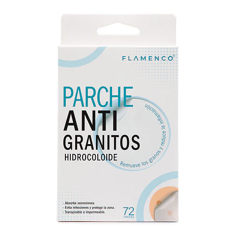 Parches Anti Granitos 72 unidades
