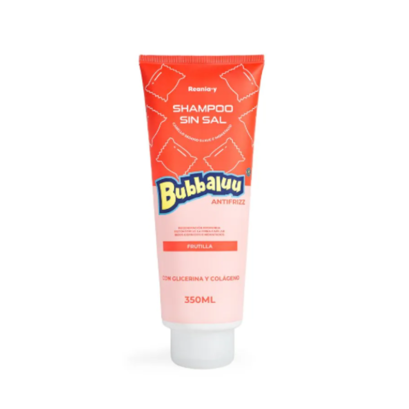 Shampoo Bubbaluu Frutilla - Rizos definidos