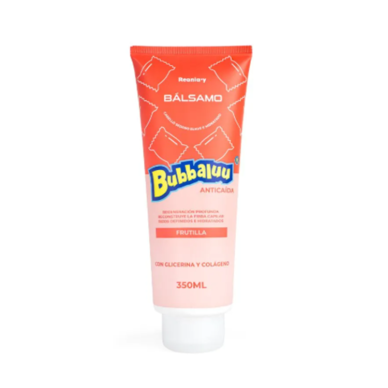 Acondiconador Bubbaluu Frutilla - Rizos definidos