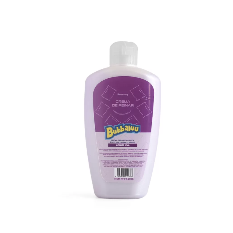 Crema de Peinar Bubbaluu Aroma Uva