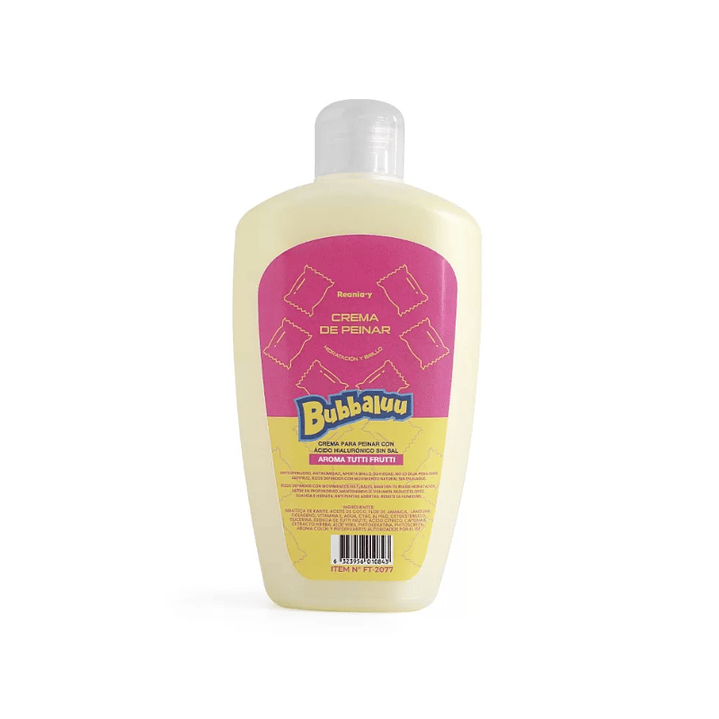 Crema de Peinar Tutti Frutti Bubbaluu 1