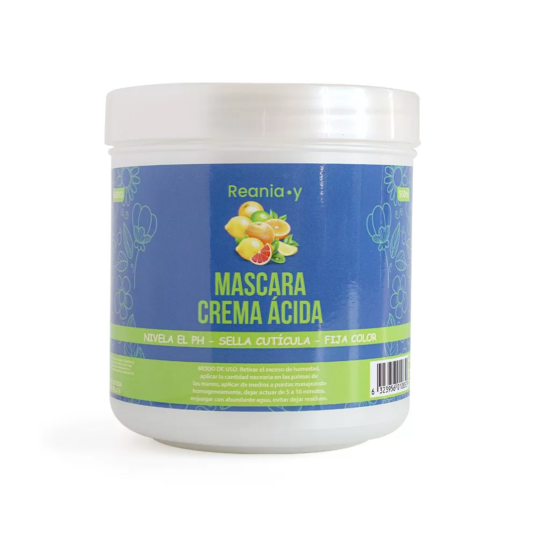 Máscarilla Capilar Crema Ácida 1