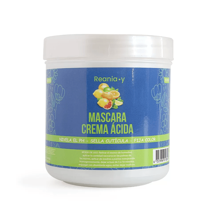 Máscarilla Capilar Crema Ácida 1