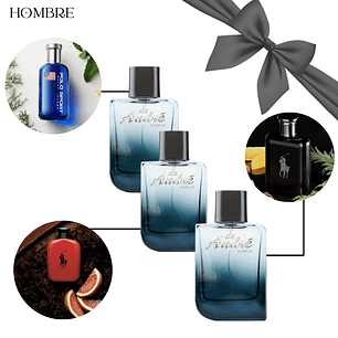 Pack 3 Perfumes- Fans de Polo - HOMBRE