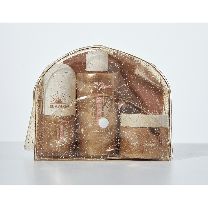 Kit de Viaje - Sun Glow Travel Set - Body Mist - Shower Gel - Body Scrub 1