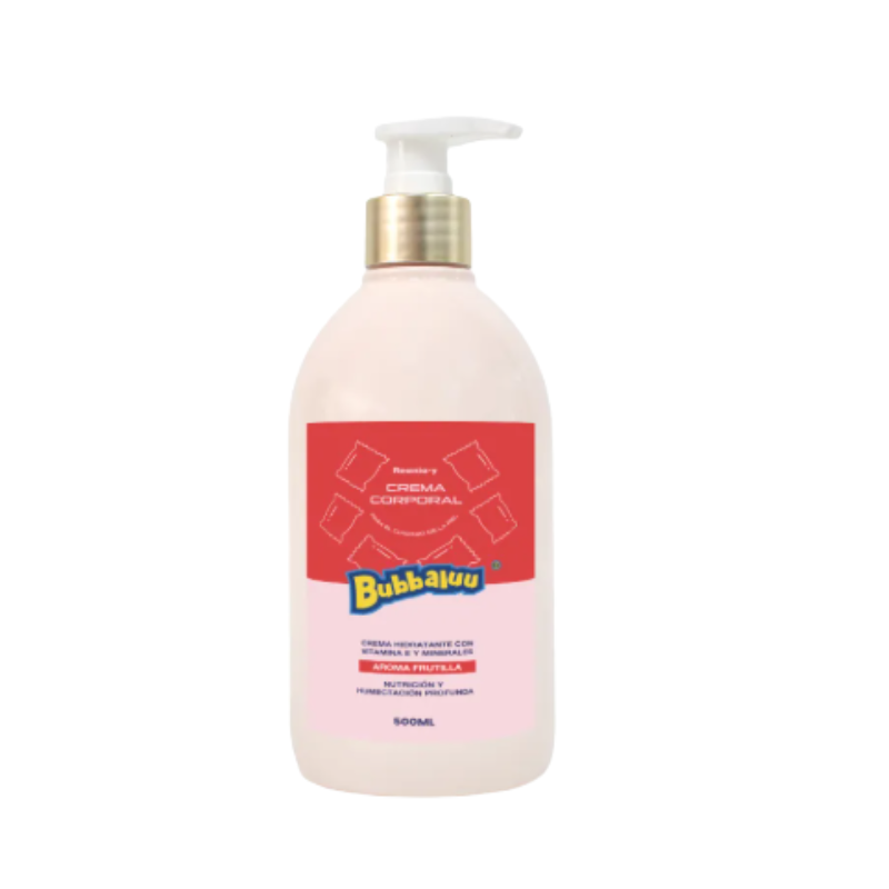 Crema Corporal Bubbaluu Frutilla