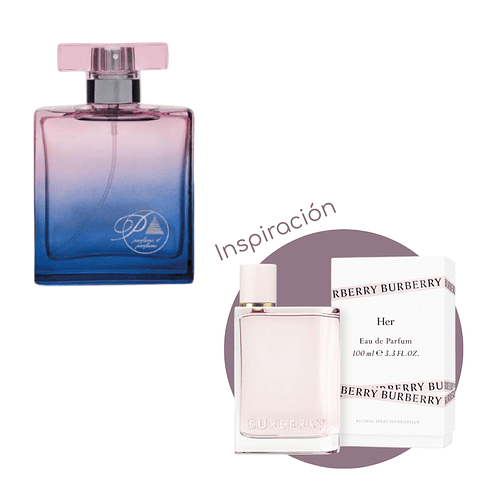 F25 Inspirado en "Burberry her" de Burberry