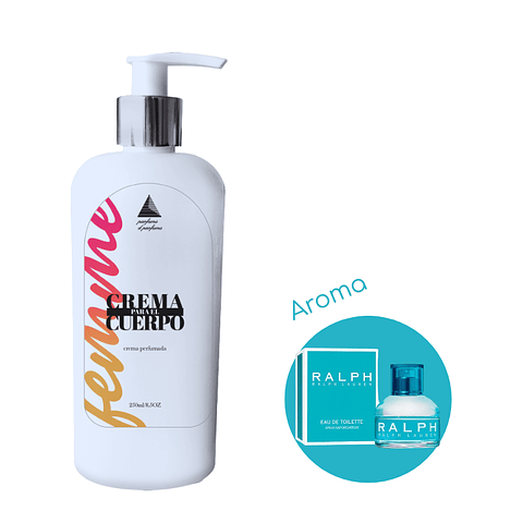W07 Crema corporal - Aroma Ralph