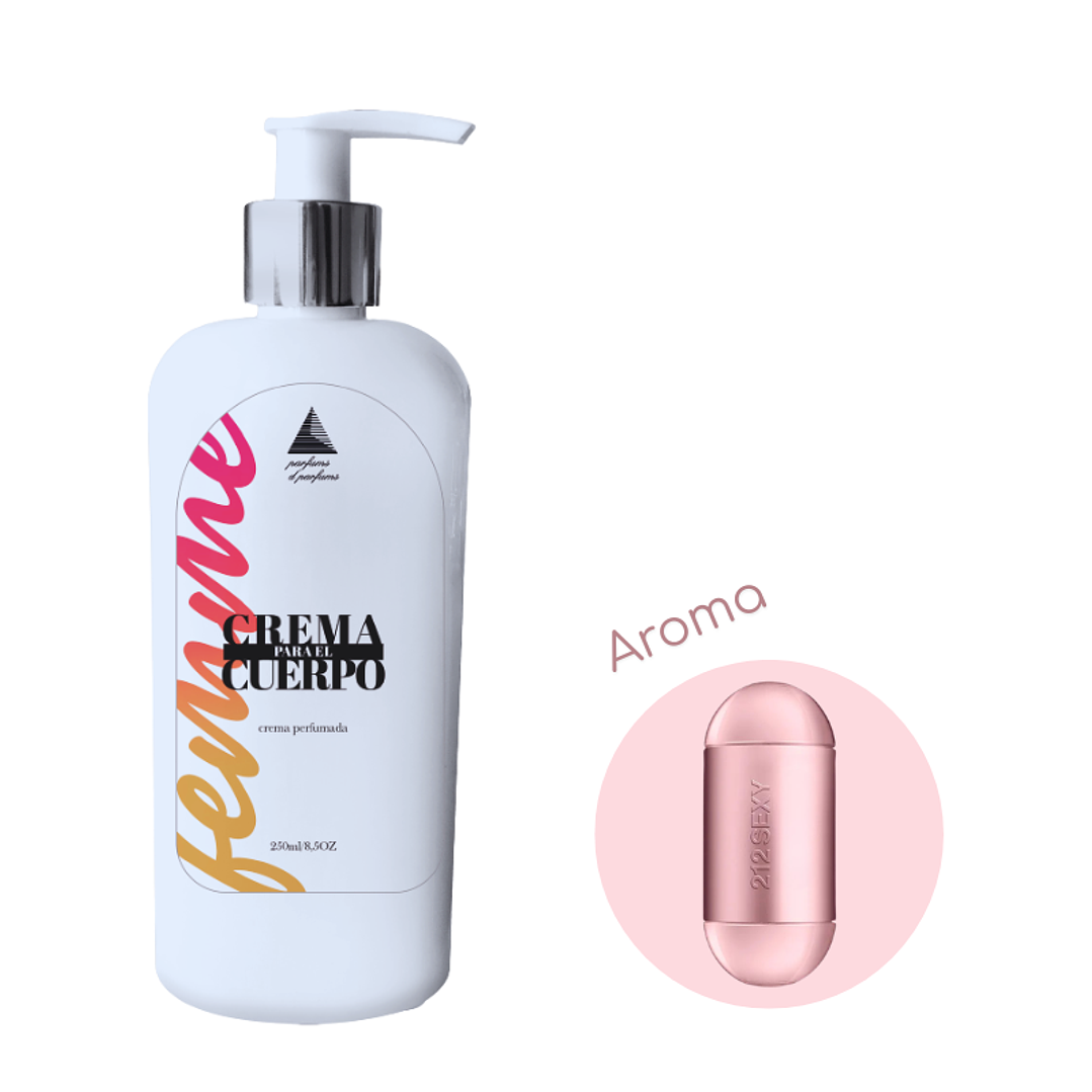 W46 Crema corporal - Aroma 212 Sexy 1
