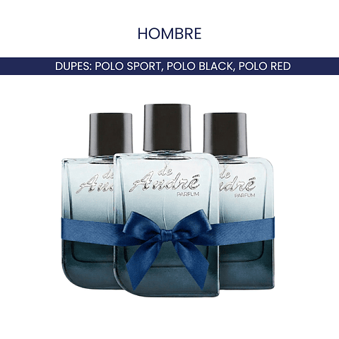 Pack 3 Perfumes- Fans de Polo - HOMBRE