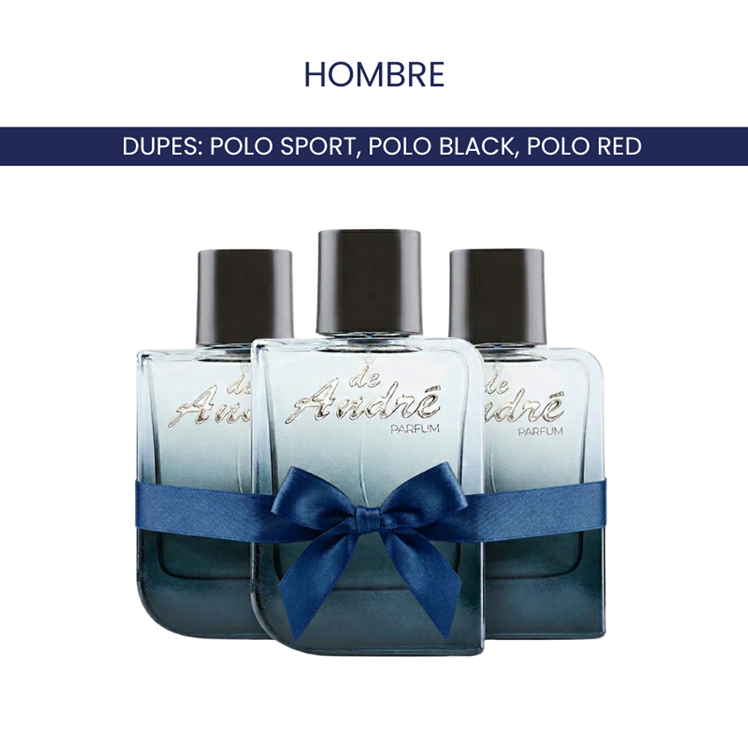 Pack 3 Perfumes- Fans de Polo - HOMBRE 1