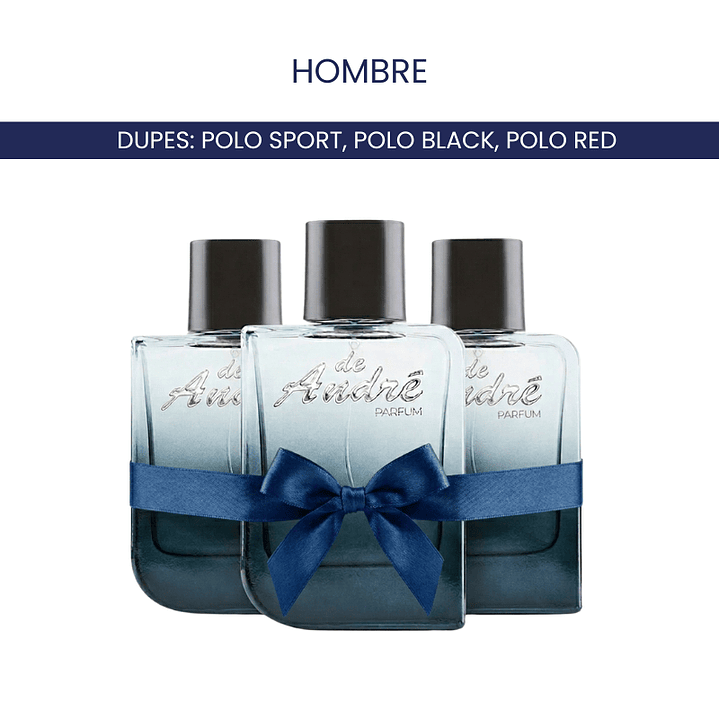 Pack 3 Perfumes- Fans de Polo - HOMBRE 1