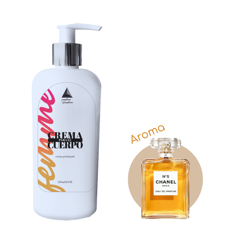 W05 Crema corporal - Aroma Chanel n°5