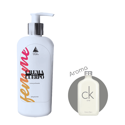 W28 Crema corporal - Aroma CK One