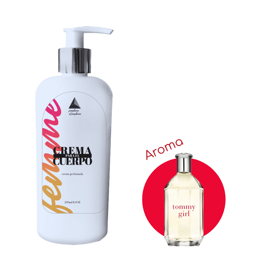 W36 Crema corporal - Aroma Tommy Girl 1
