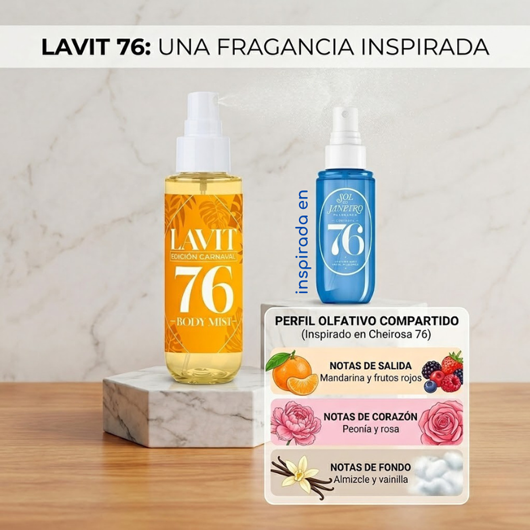 Lavit 76 Inspirada en Cheirosa 76 Sol de Janeiro 1