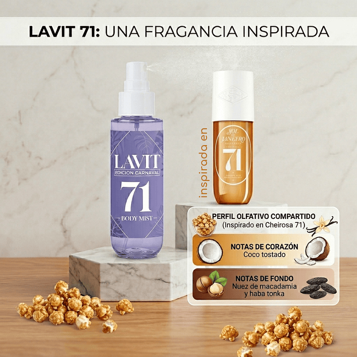 Lavit 71 Inspirada en Cheirosa 71 Sol de Janeiro 1