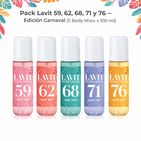 Pack Carnaval- 5 Dupes de Sol de Janeiro