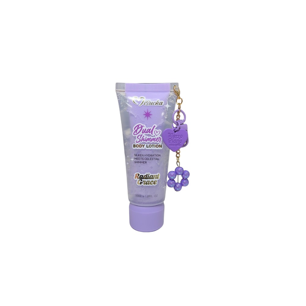 Shimmer Body Lotion Radiant Grace - Con charms para colgar