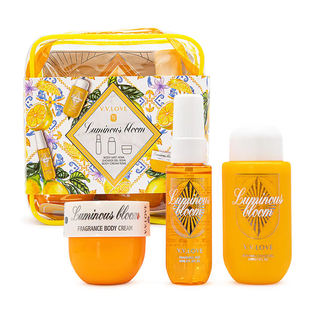 Kit de Viaje Luminous Bloom Dupe Sol de Janeiro 1