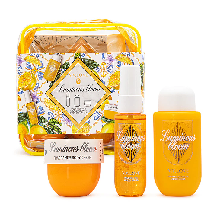 Kit de Viaje Luminous Bloom Dupe Sol de Janeiro 1
