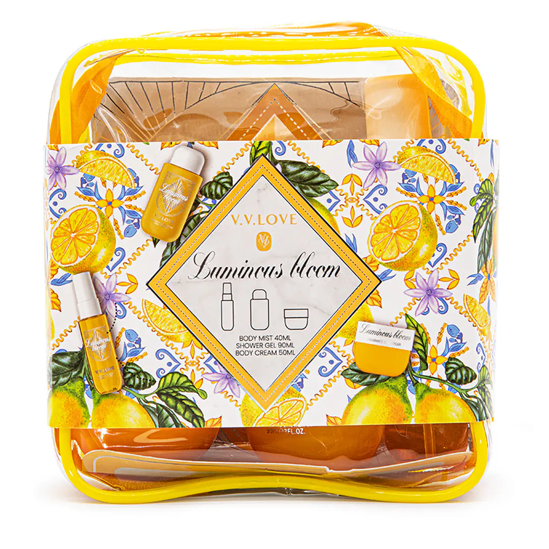 Kit de Viaje Luminous Bloom Dupe Sol de Janeiro 3