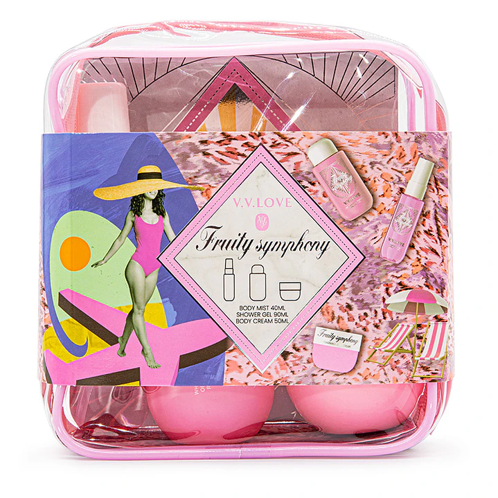 Kit de Viaje Fruity Symphony Dupe Sol de Janeiro 3