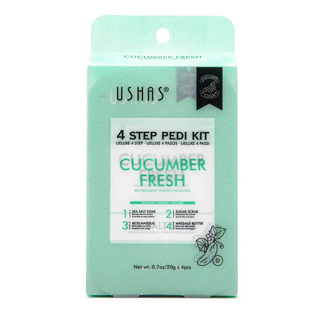 Kit Cuidado de Pies 4 Pasos - Extracto Pepino 1