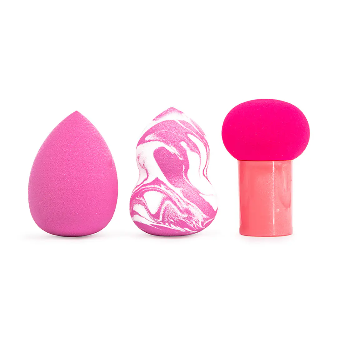 Set Esponjas Triple Forma 2