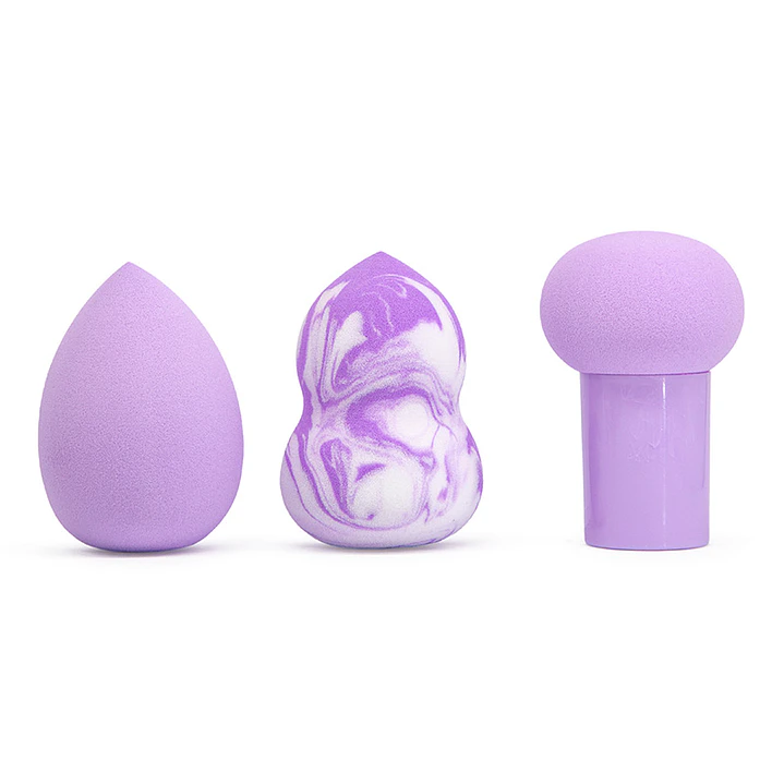 Set Esponjas Triple Forma 3