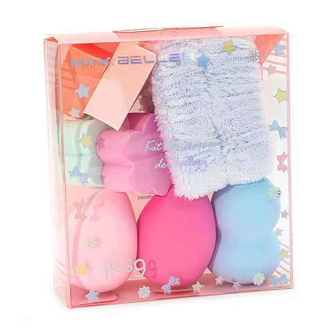 Kit de Esponjas y Muñequeras Soft